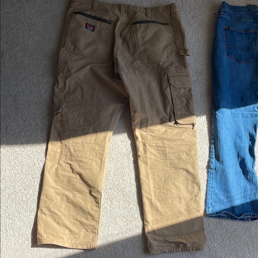 Men's Tan Cargo Pants